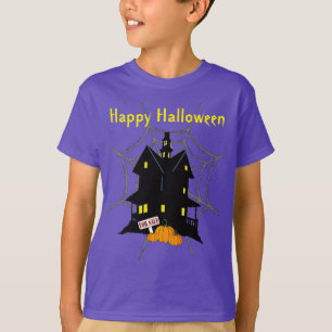 Halloween Haunted House for Sale Kinderen T-Shirt