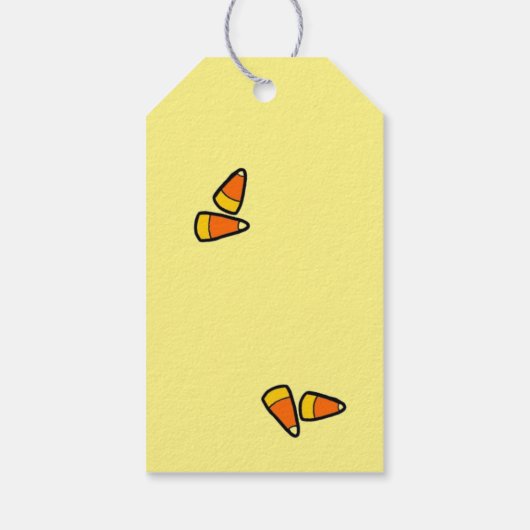 Halloween Haunted House Gift Label Cadeaulabel (Achterkant)