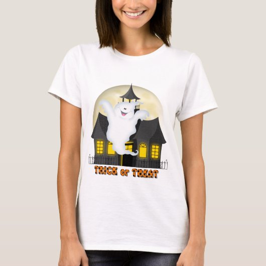 Halloween Haunted House lol t-shirt (Voorkant)