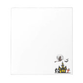 Halloween Haunted House Notitieblok (Voorkant)