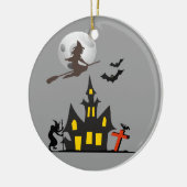 Halloween Haunted House Ornament (Links)
