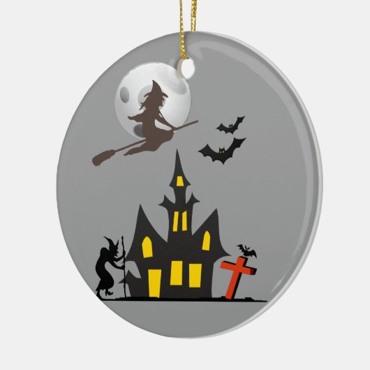 Halloween Haunted House Ornament (Links)
