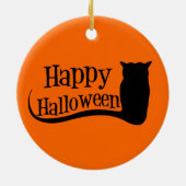 Halloween Haunted House Ornament (Achterkant)