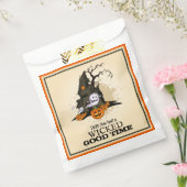 Halloween Haunted House Party Bedankzakje (Gezegeld)