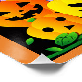 Halloween Haunted House Perfect Poster (Hoek)