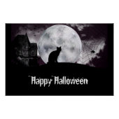 Halloween Haunted House Perfect Poster (Voorkant)