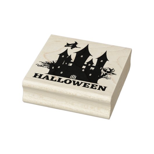 Halloween Haunted House Rubberstempel (Stempel)