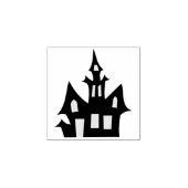 Halloween Haunted House Rubberstempel (Afrduk)