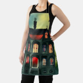 Halloween Haunted House Schort (Insitu)