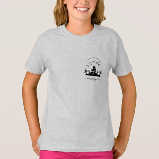 Halloween Haunted House Shirt - Grappig & Spooky G (Voorkant)