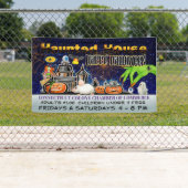 Halloween Haunted House Spandoek (Insitu)