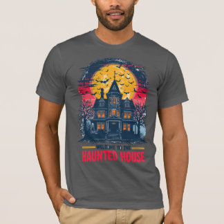 Halloween Haunted House T-shirt Spooky