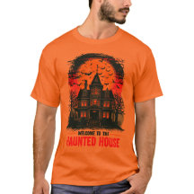 Halloween Haunted House T-shirt Spooky