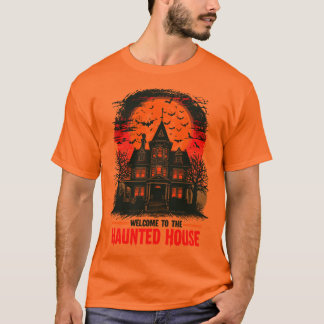 Halloween Haunted House T-shirt Spooky