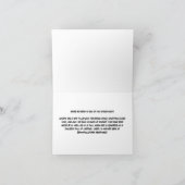 Halloween Haunted House verjaardagstaart Kaart (Binnen)