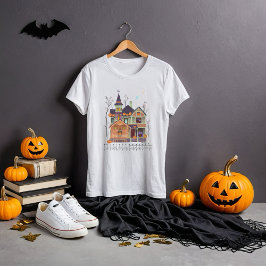 Halloween Haunted House wit T-shirt