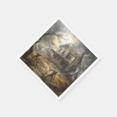 Halloween Haunted House Zombie Servet (Hoek)