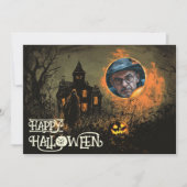 Halloween Haunted Manor of Mischief Kaart (Voorkant)