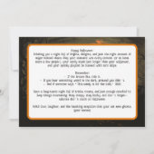 Halloween Haunted Manor of Mischief Kaart (Achterkant)