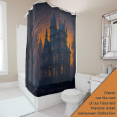Halloween Haunted Mansion House Halloween Douchegordijn
