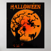 Halloween Haunted Place Poster (Voorkant)