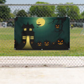 Halloween Haunted Scene Spandoek (Insitu)