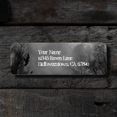 Halloween Haunted Sky Return Address Labels