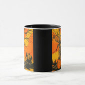 Halloween Haunted Tree Mok (Midden)