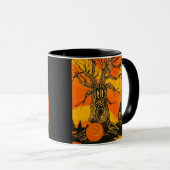 Halloween Haunted Tree Mok (Voorkant rechts)