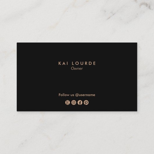 Halloween Haunted Tree Visitekaartje (Achterkant)