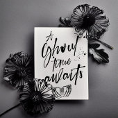 Halloween Hauntingly Mooie bruiloft opslaan datum Kaart