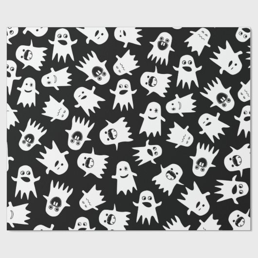 Halloween Hauntings Cadeaupapier (Vlak)