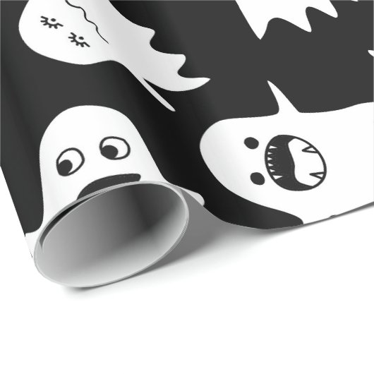 Halloween Hauntings Cadeaupapier (Rol Hoek)