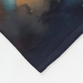 Halloween Havanese met pompoenen eng Fleece Deken (Hoek)