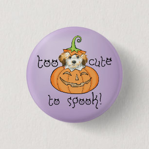 Halloween Havanese Ronde Button 3,2 Cm