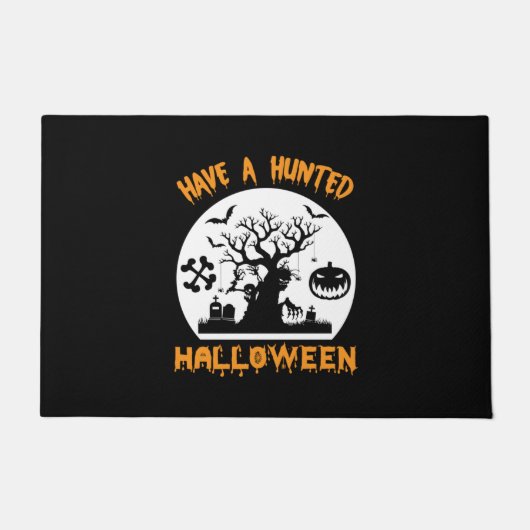Halloween Have A Funny Halloween Birthday Deurmat (Voorkant)