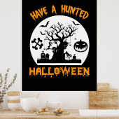Halloween Have A Funny Halloween Birthday Poster (Keuken)