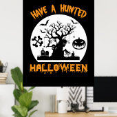 Halloween Have A Funny Halloween Birthday Poster (Thuiskantoor)
