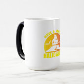 Halloween Have A Hunted Halloween Birthday Magische Mok (Voorkant links)