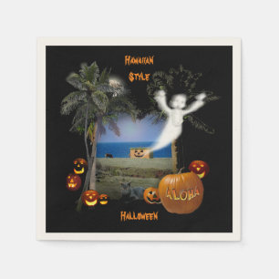 Halloween Hawaiian Style Servetten