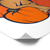 Halloween hazewindhond poster (Hoek)