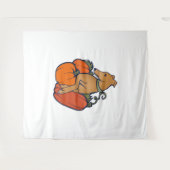 Halloween hazewindhond wandkleed (Voorkant (horizontaal))