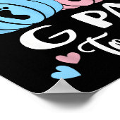 Halloween He Or She G Pa To Be Pumpkin Gender Reve Poster (Hoek)