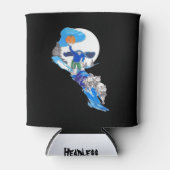 Halloween Headless Dog Team Blikjeskoeler (Voorkant)