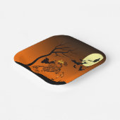 Halloween Headless Horseman Papieren Bordje (Gebogen)