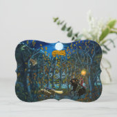 Halloween Headless Horseman Party Uitnodigingen (Staand voorkant)