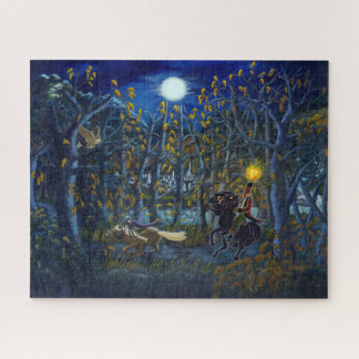 Halloween Headless Horseman Puzzle Legpuzzel