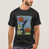 Halloween Headless Man Mannen Basic T-Shirt (Voorkant)