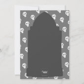 Halloween Headstone Dying om je te zien Kaart (Achterkant)