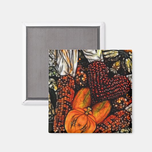 Halloween Heart. Magneet (Voorkant / Achterkant)